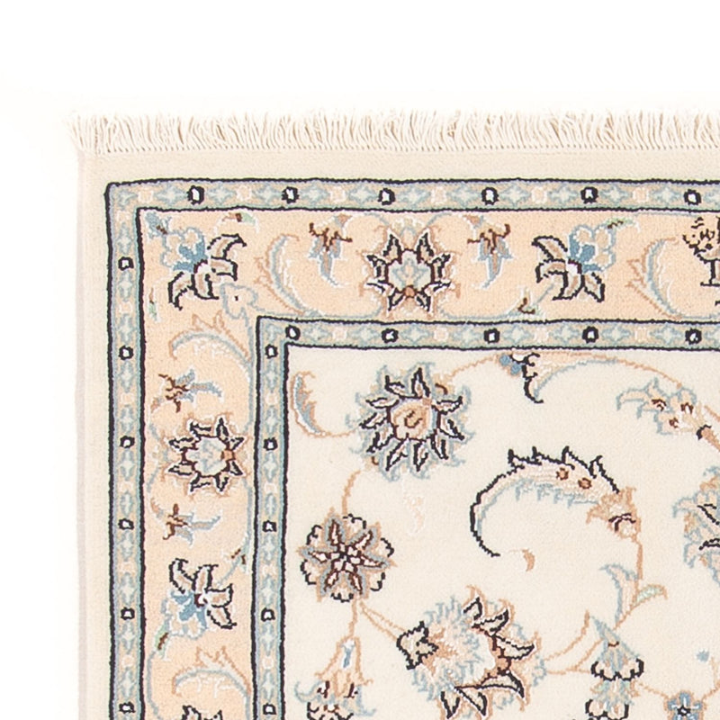 Persisk tæppe - Nain - Premium - 119 x 81 cm - creme