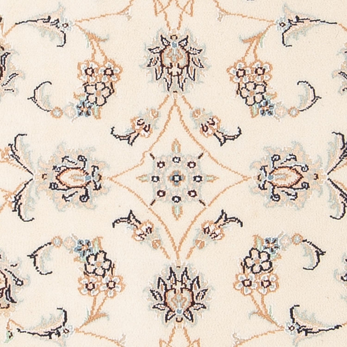 Persisk tæppe - Nain - Premium - 118 x 80 cm - creme