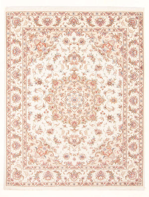 Persisk tæppe - Tabriz - Royal - 200 x 149 cm - creme