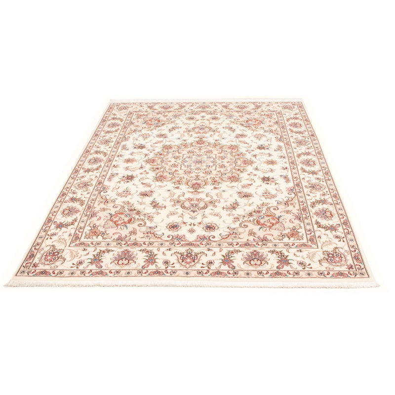 Persisk tæppe - Tabriz - Royal - 200 x 149 cm - creme