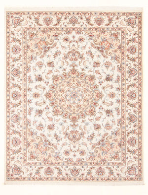 Persisk tæppe - Tabriz - Royal - 198 x 150 cm - creme