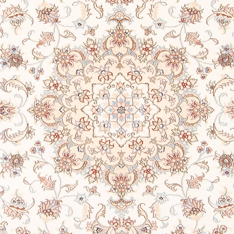 Persisk tæppe - Tabriz - Royal - 198 x 150 cm - creme