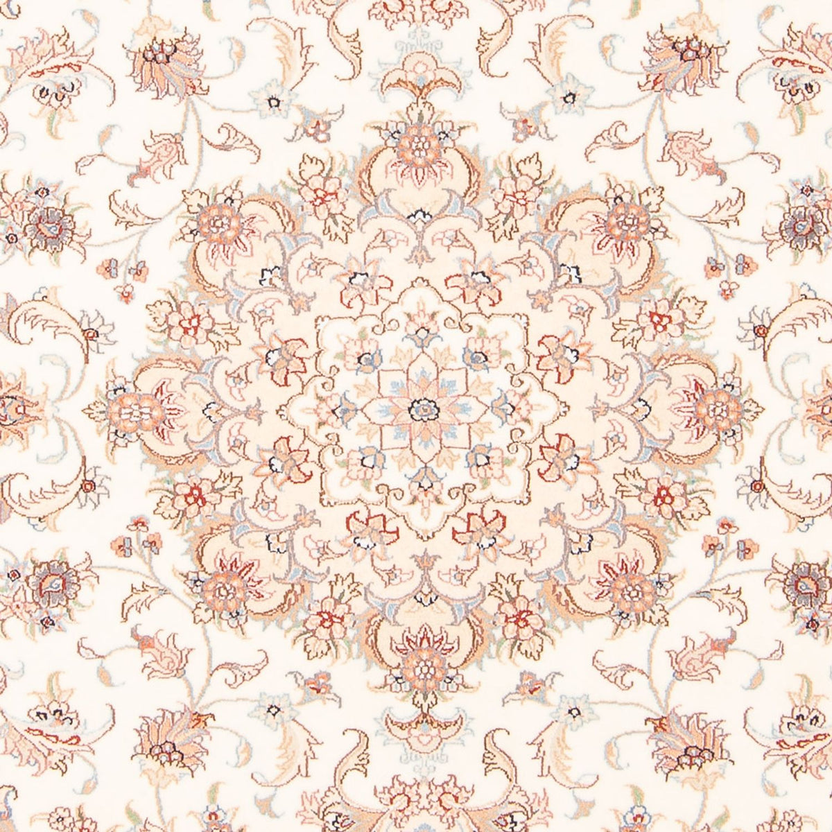 Persisk tæppe - Tabriz - Royal - 194 x 148 cm - creme