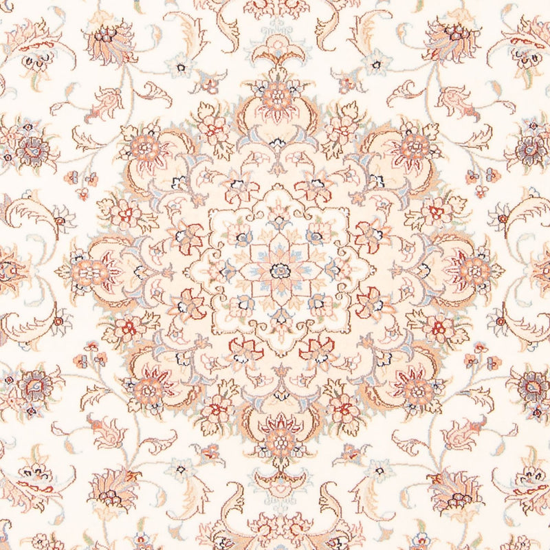 Persisk tæppe - Tabriz - Royal - 194 x 148 cm - creme