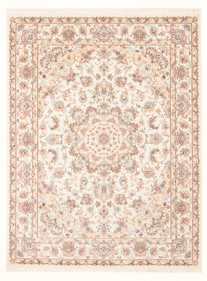 Persisk tæppe - Tabriz - Royal - 203 x 150 cm - creme