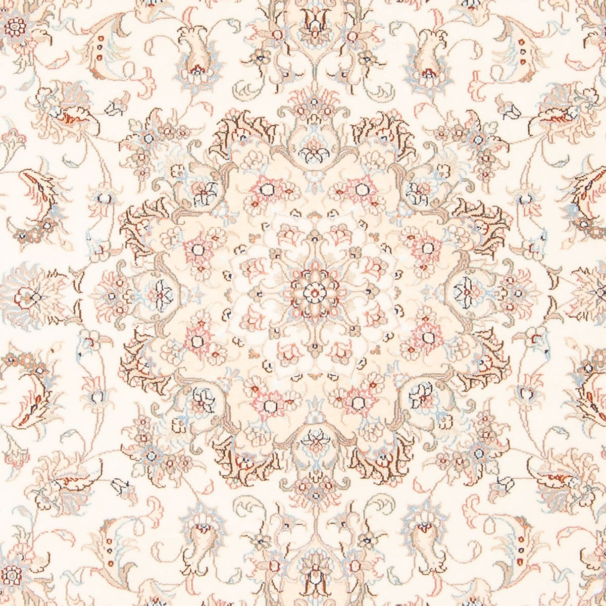 Persisk tæppe - Tabriz - Royal - 203 x 150 cm - creme