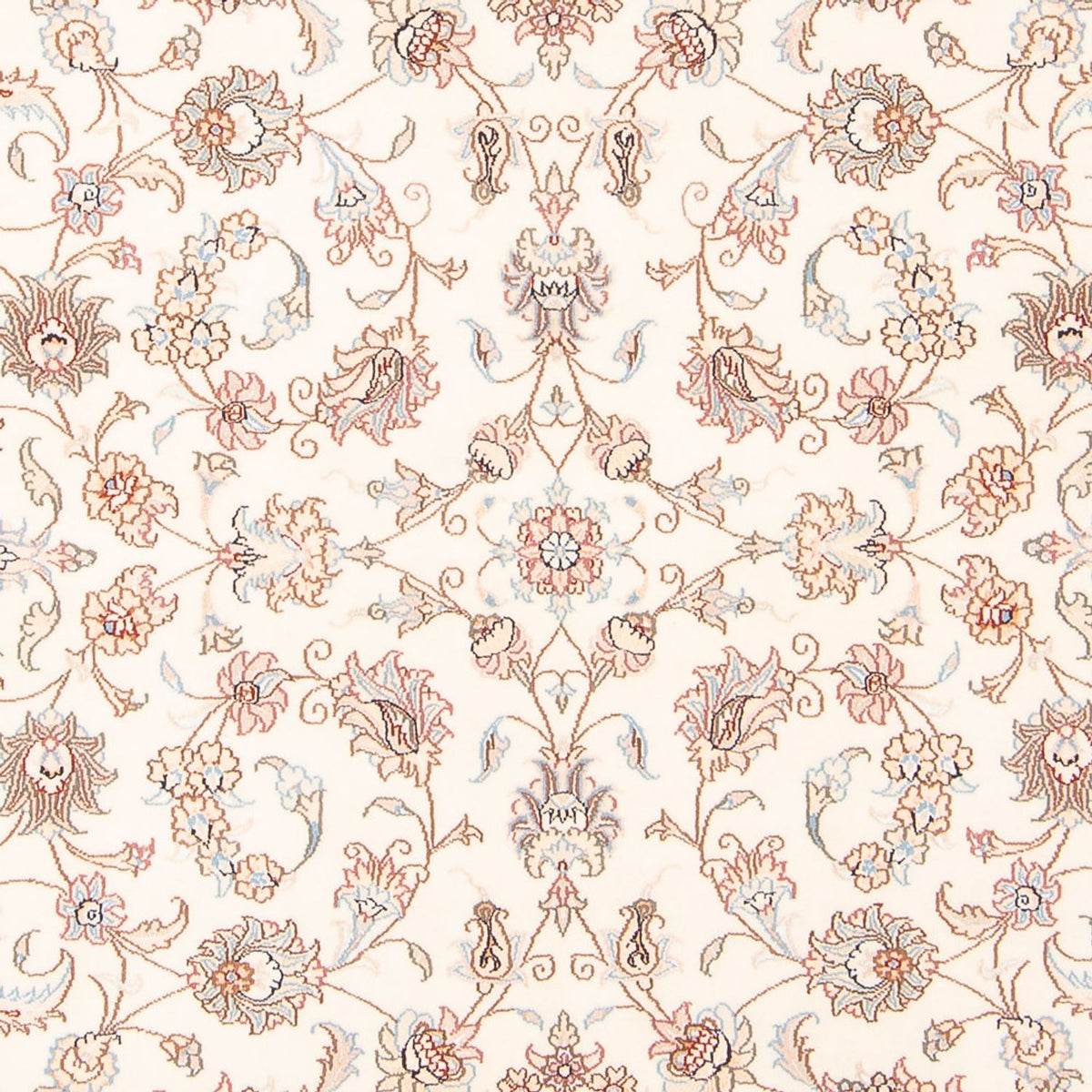 Persisk tæppe - Tabriz - Royal - 205 x 148 cm - creme