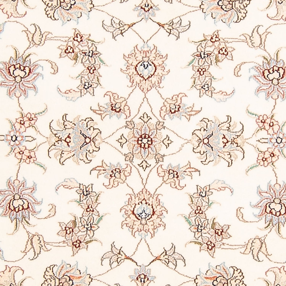 Løber Persisk tæppe - Tabriz - Royal - 294 x 89 cm - creme