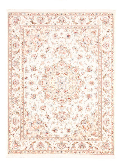 Tabriz Tæppe 149x195cm - Persisk tæppe - creme