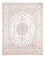 Persisk tæppe - Nain - Premium - 255 x 204 cm - creme