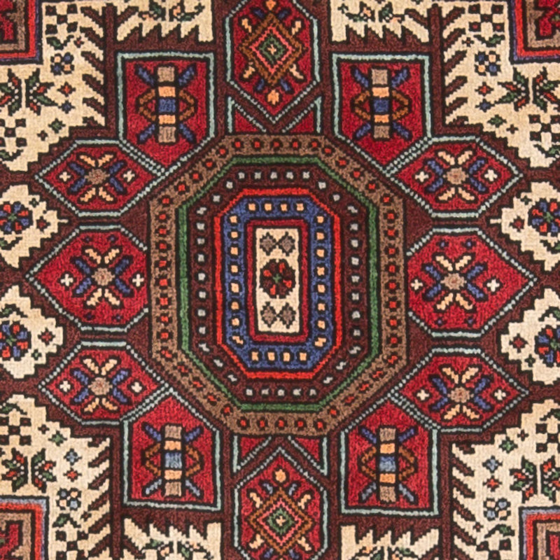 Persisk tæppe - Nomadisk - 122 x 77 cm - rød