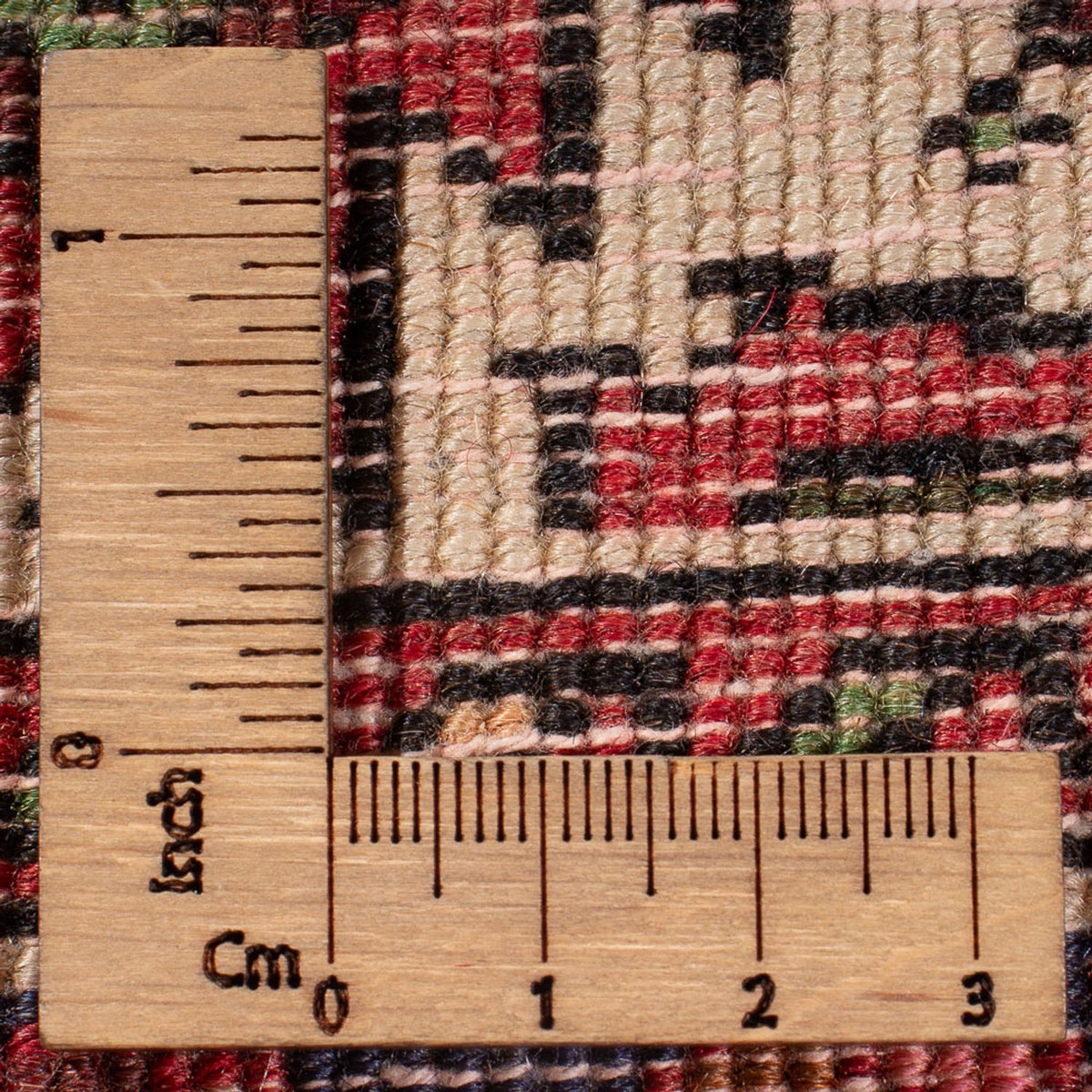 Persisk tæppe - Nomadisk - 122 x 77 cm - rød