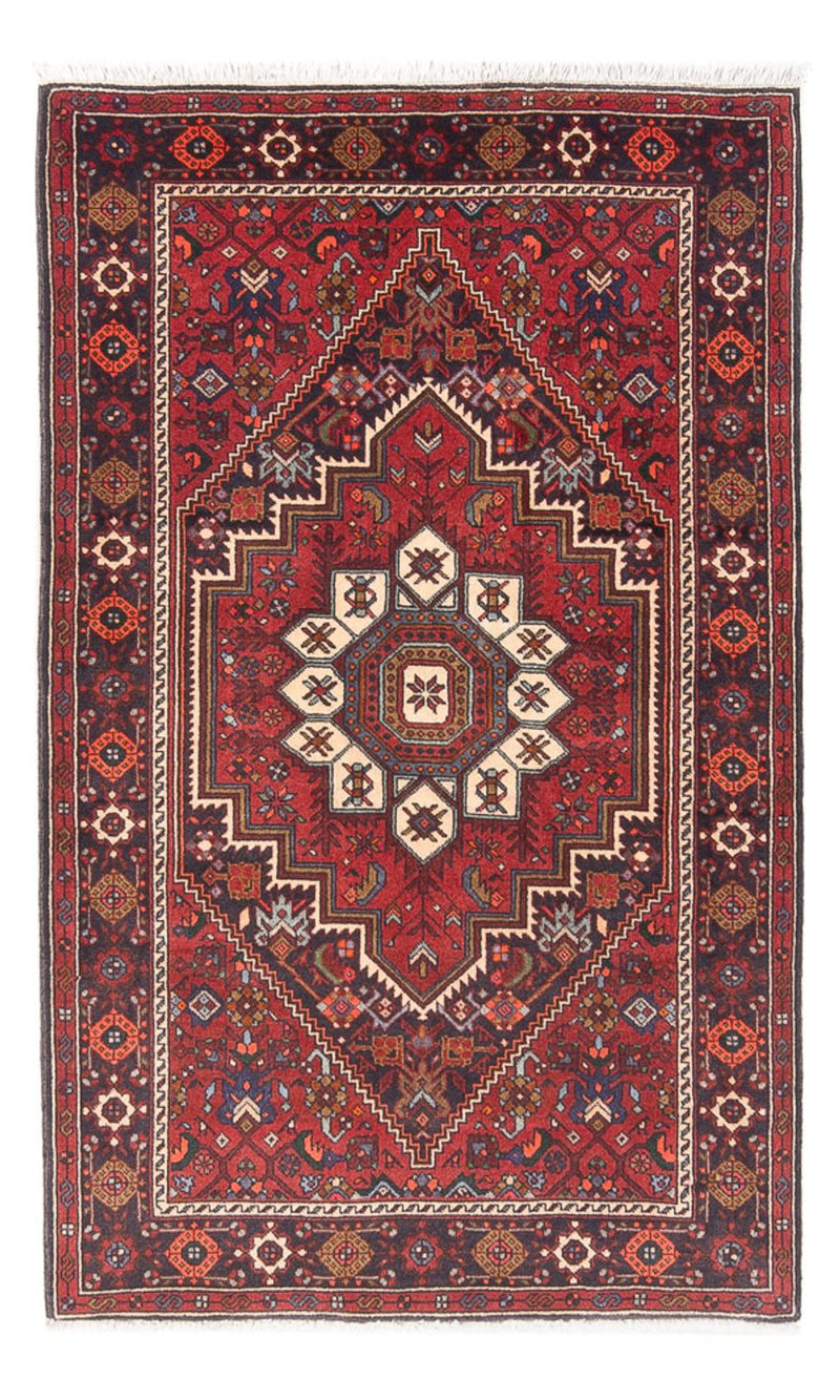 Persisk tæppe - Nomadisk - 130 x 76 cm - rød
