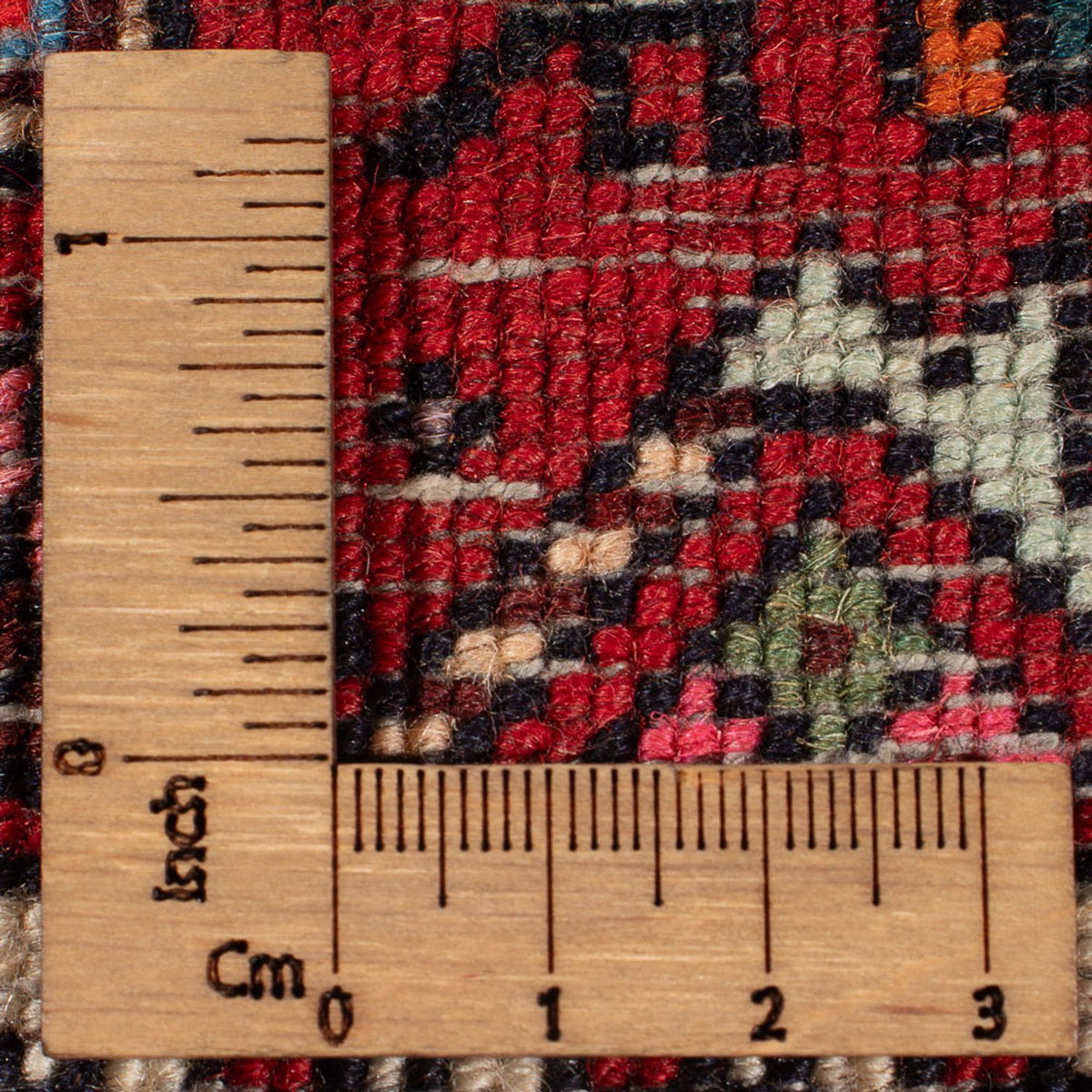 Persisk tæppe - Nomadisk - 130 x 75 cm - rød