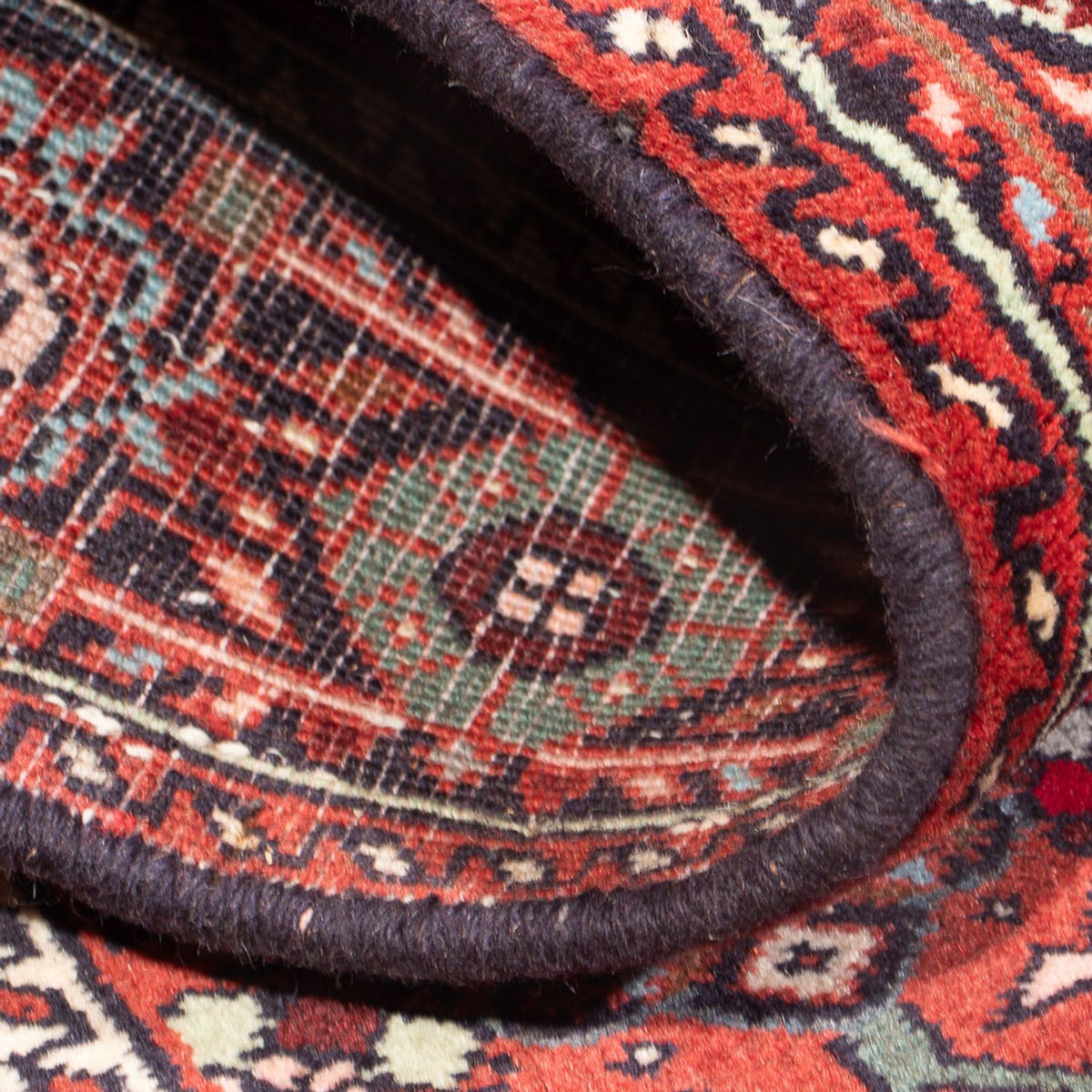 Persisk tæppe - Nomadisk - 130 x 77 cm - rød