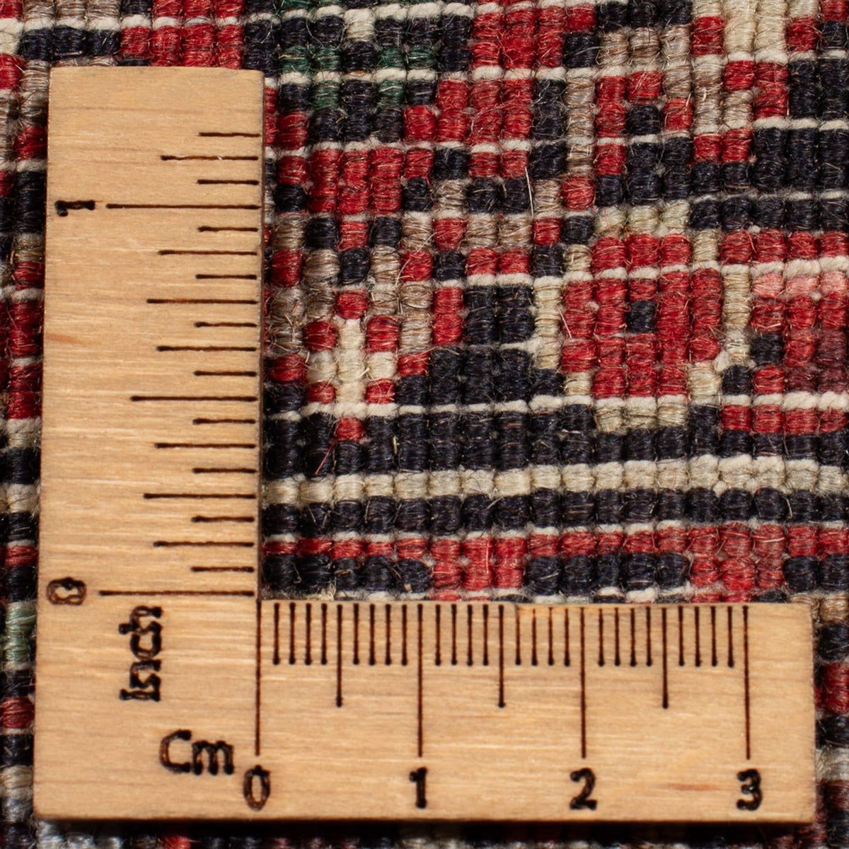 Persisk tæppe - Nomadisk - 70 x 53 cm - rød