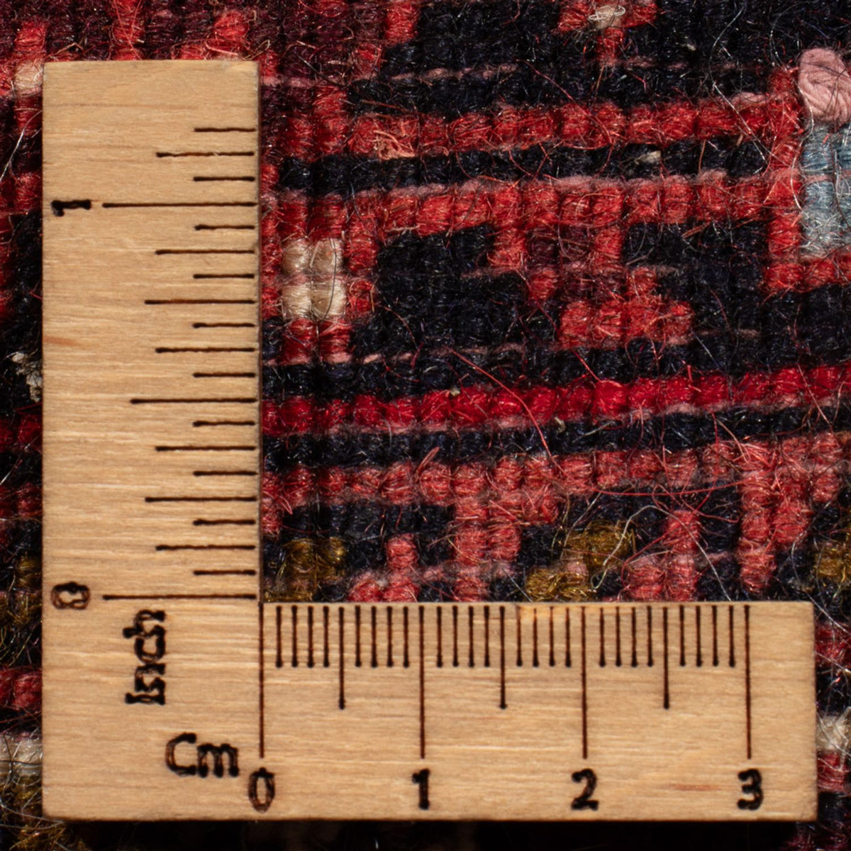 Persisk tæppe - Nomadisk - 95 x 62 cm - creme