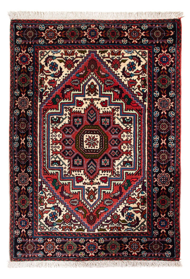 Persisk tæppe - Nomadisk - 90 x 60 cm - creme