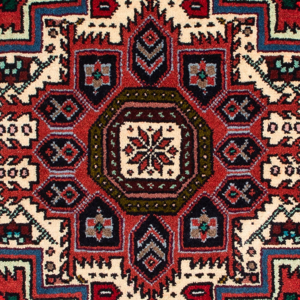 Persisk tæppe - Nomadisk - 90 x 60 cm - creme
