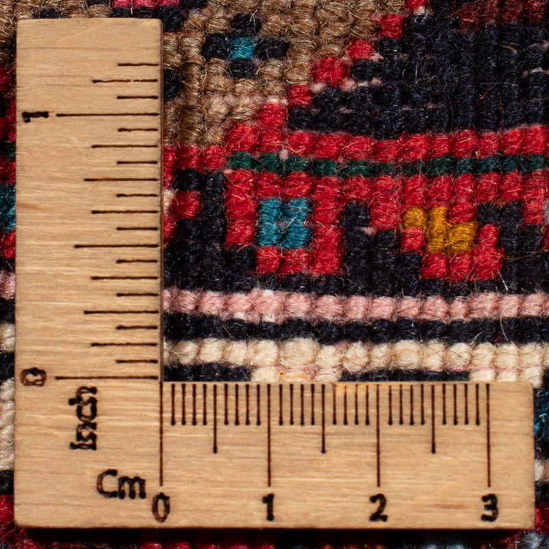 Persisk tæppe - Nomadisk - 87 x 60 cm - rød