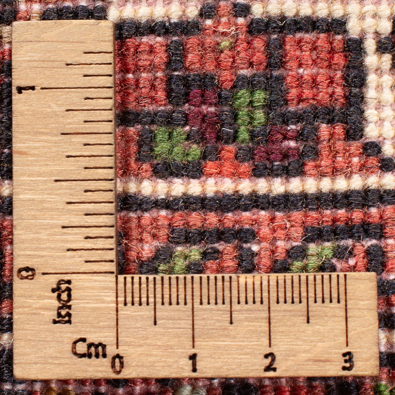 Persisk tæppe - Nomadisk - 121 x 74 cm - creme