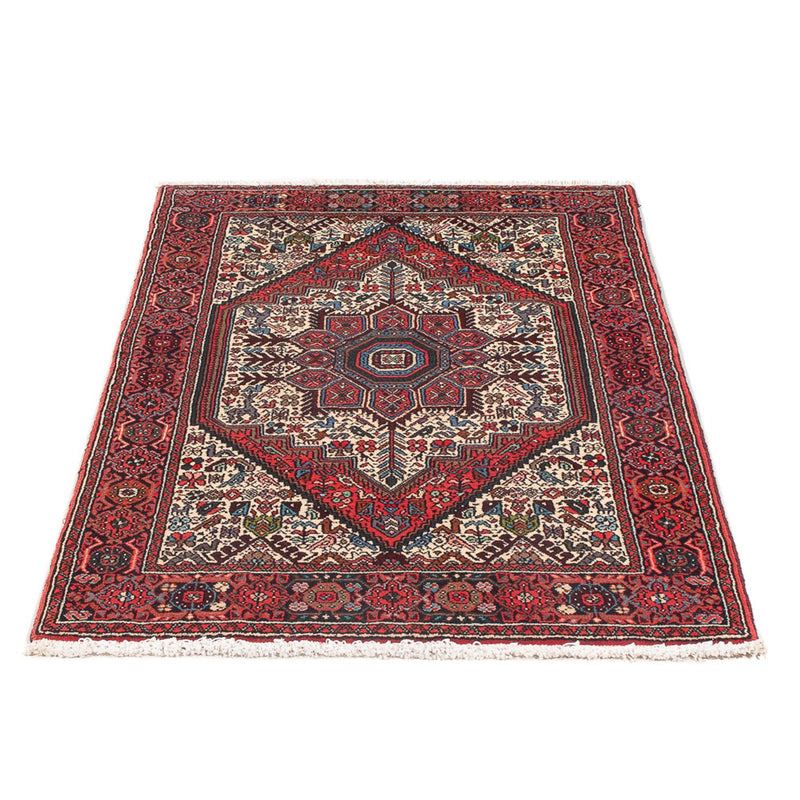 Persisk tæppe - Nomadisk - 124 x 70 cm - creme