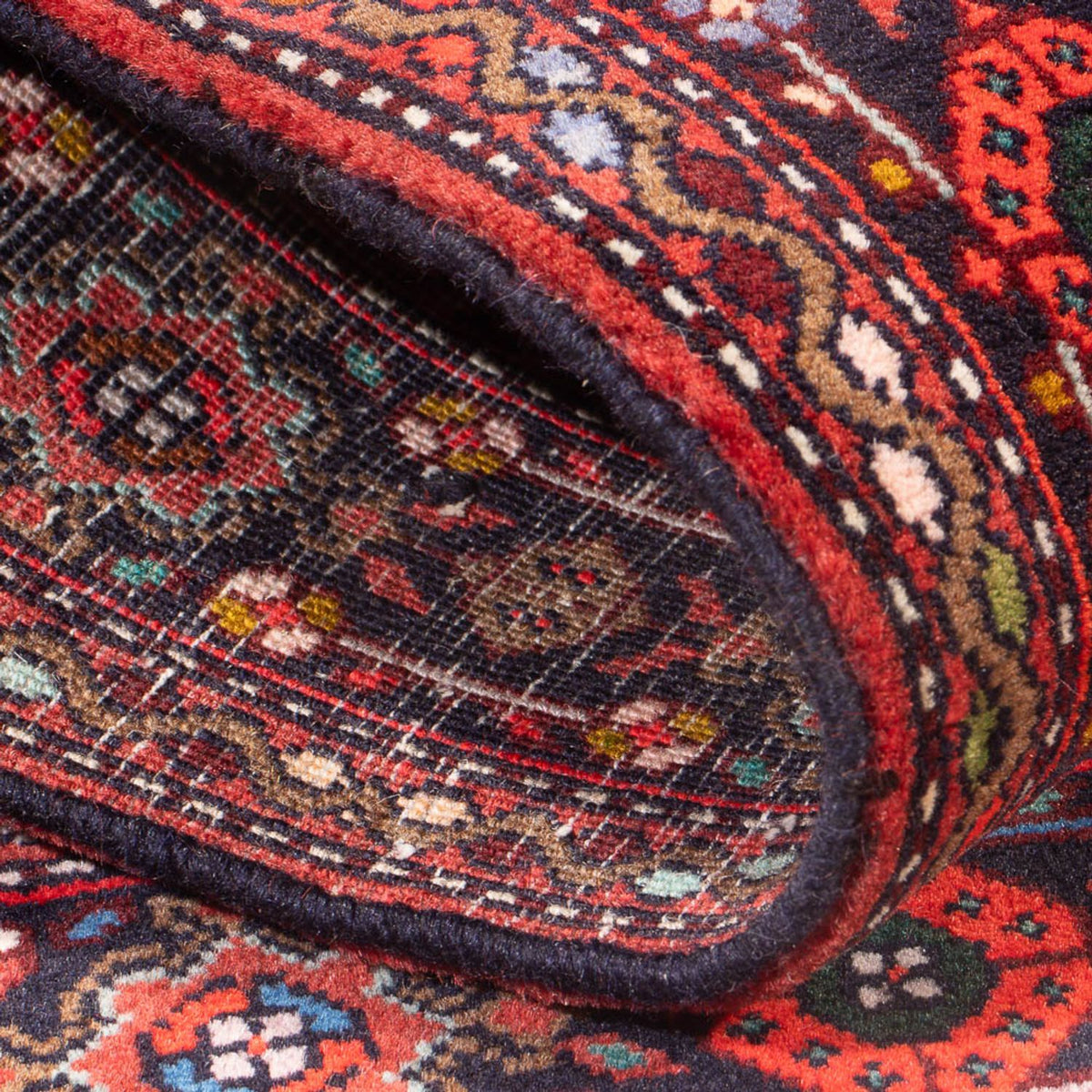 Persisk tæppe - Nomadisk - 119 x 73 cm - creme