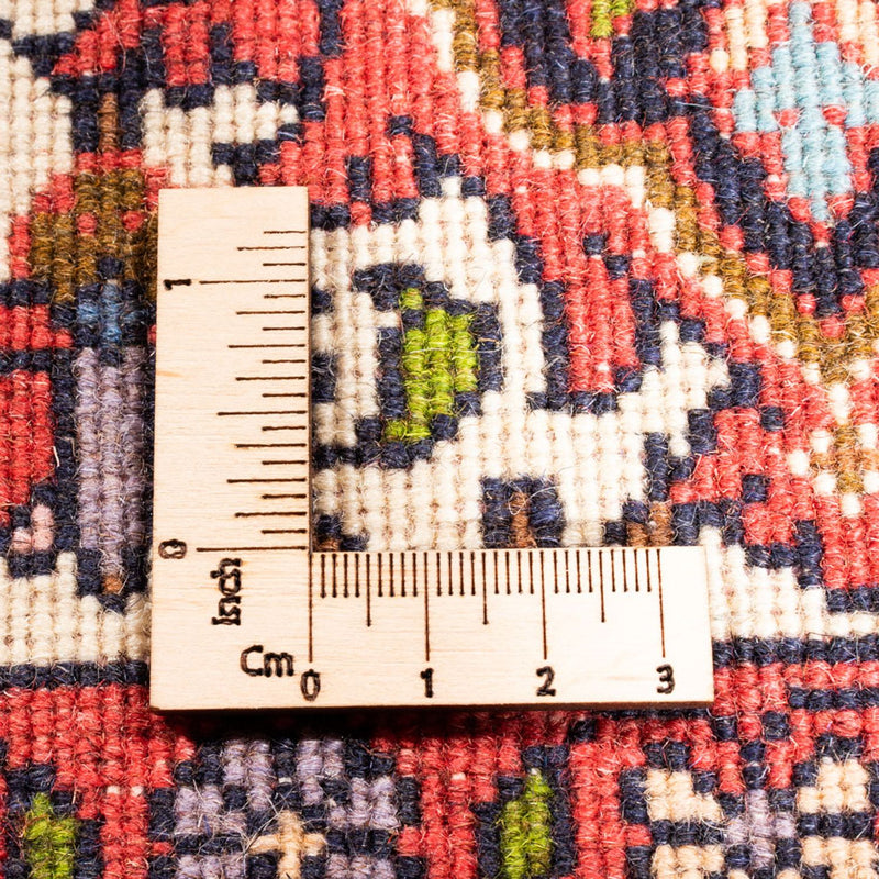 Persisk tæppe - Bijar - 242 x 170 cm - rød