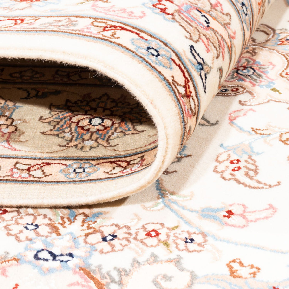 Persisk tæppe - Tabriz - 178 x 121 cm - creme