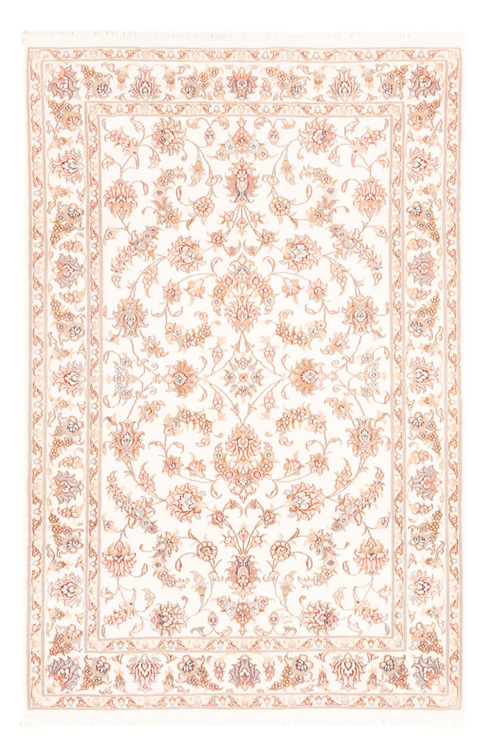 Persisk tæppe - Tabriz - 184 x 117 cm - creme