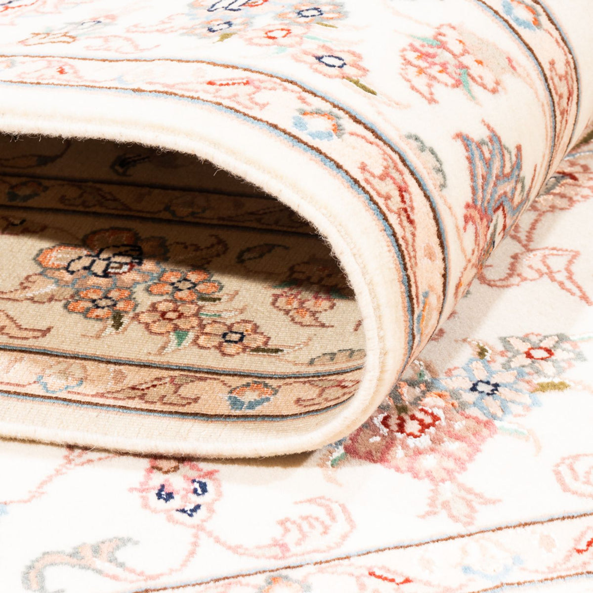 Persisk tæppe - Tabriz - 184 x 117 cm - creme