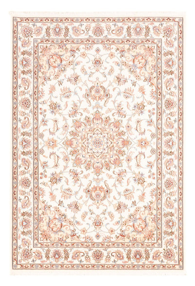 Tabriz Tæppe 120x176cm - Persisk tæppe - creme