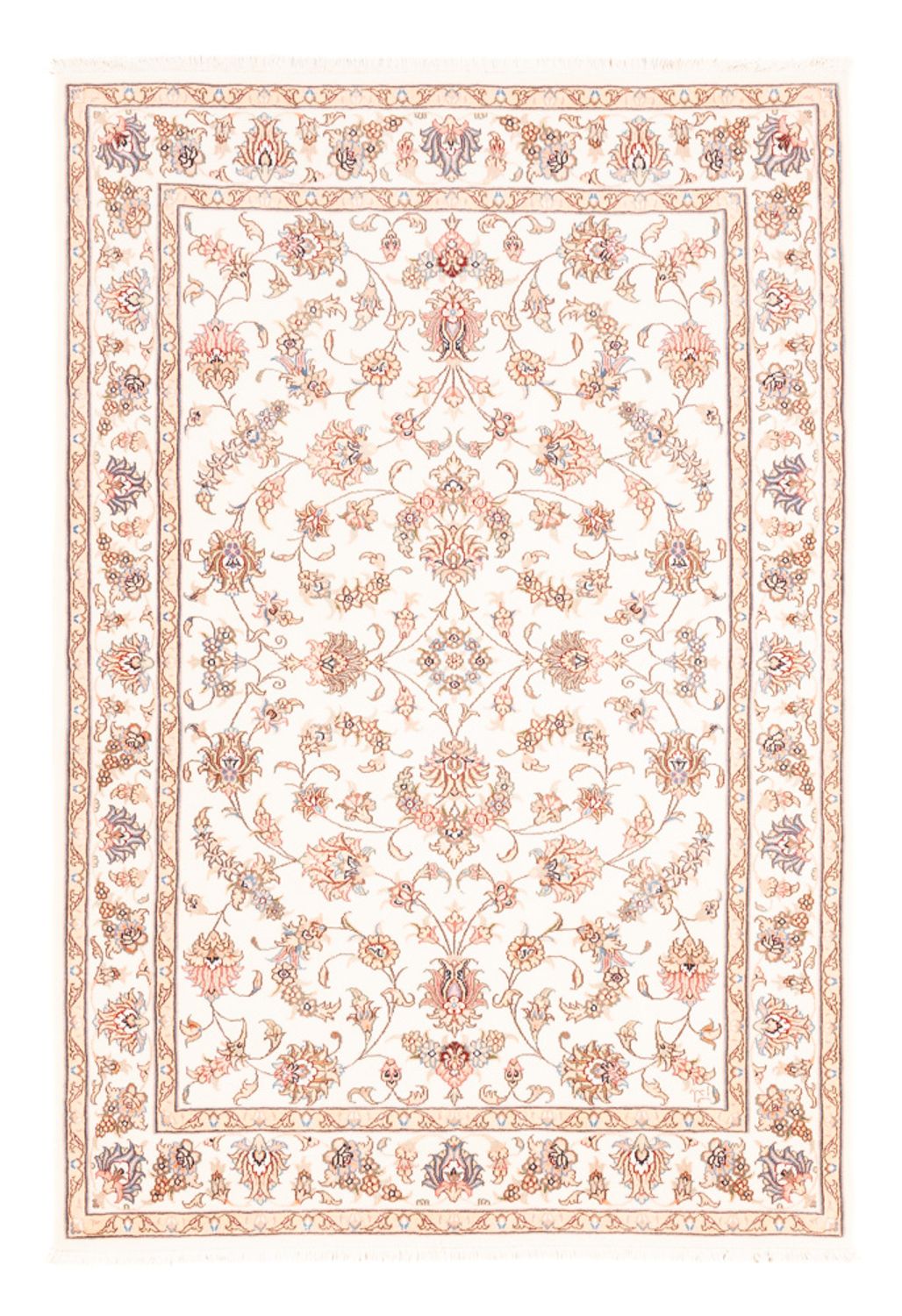 Persisk tæppe - Tabriz - 173 x 119 cm - creme