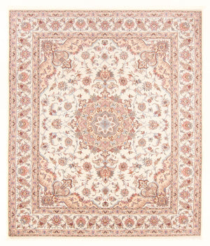 Persisk tæppe - Tabriz - Royal - 252 x 199 cm - creme
