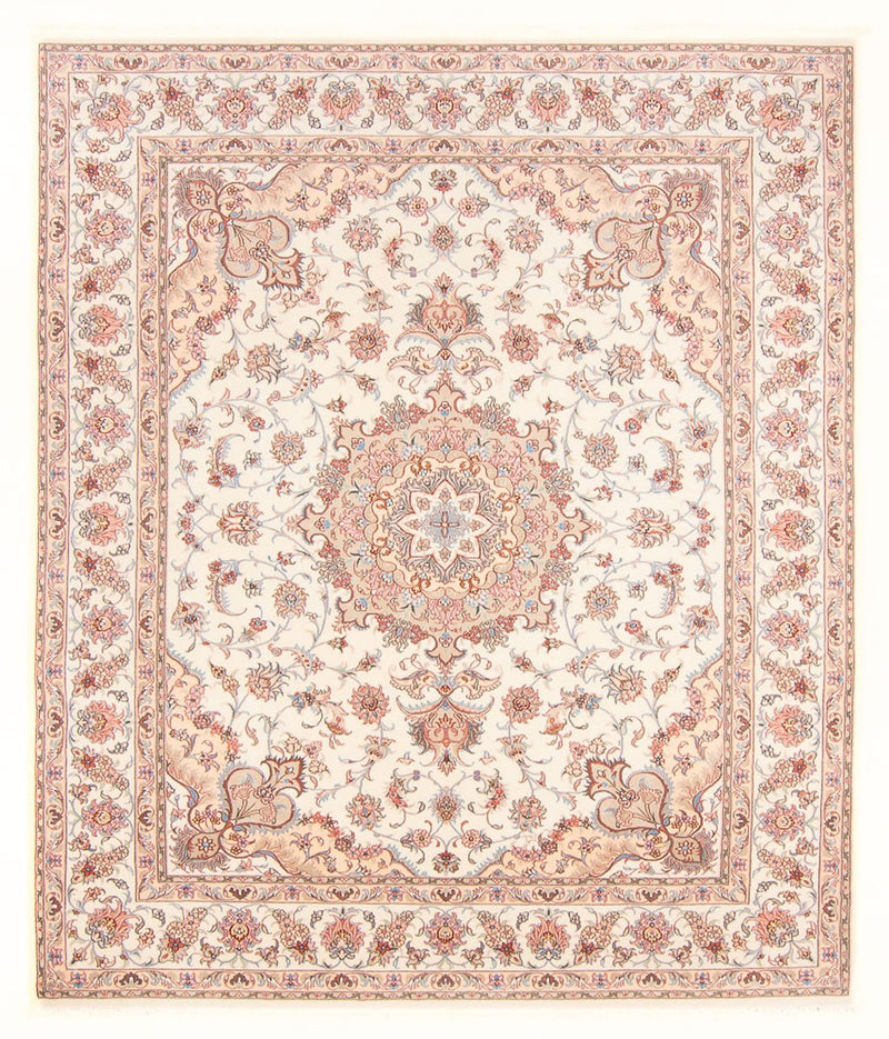 Persisk tæppe - Tabriz - Royal - 252 x 199 cm - creme