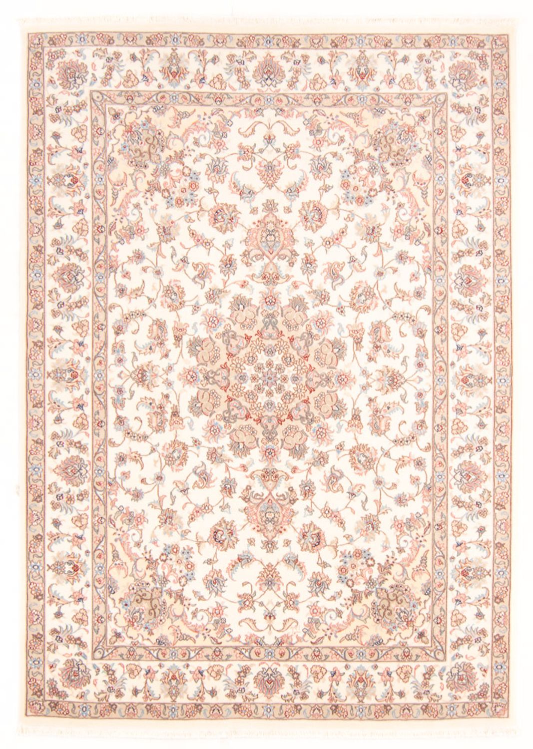 Persisk tæppe - Tabriz - Royal - 230 x 166 cm - creme