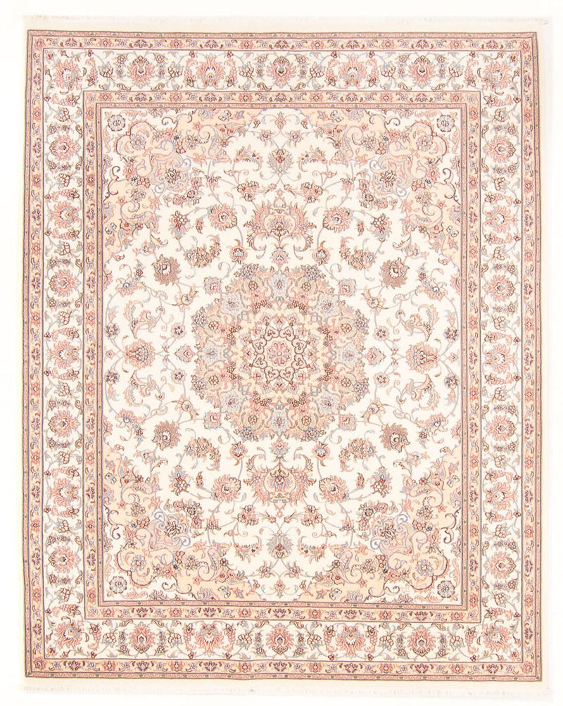 Persisk tæppe - Tabriz - Royal - 257 x 197 cm - creme