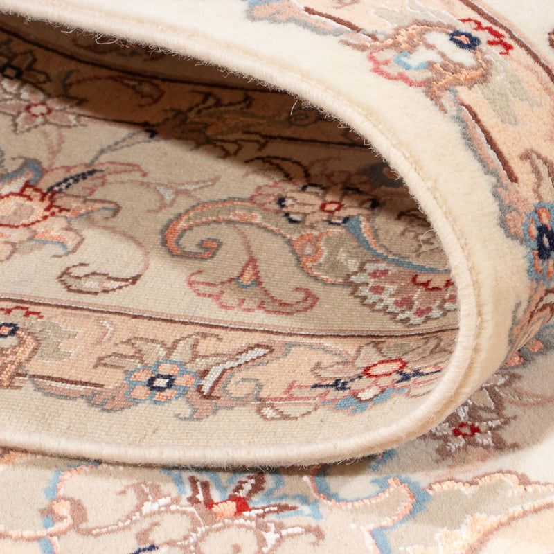 Persisk tæppe - Tabriz - Royal - 201 x 149 cm - creme