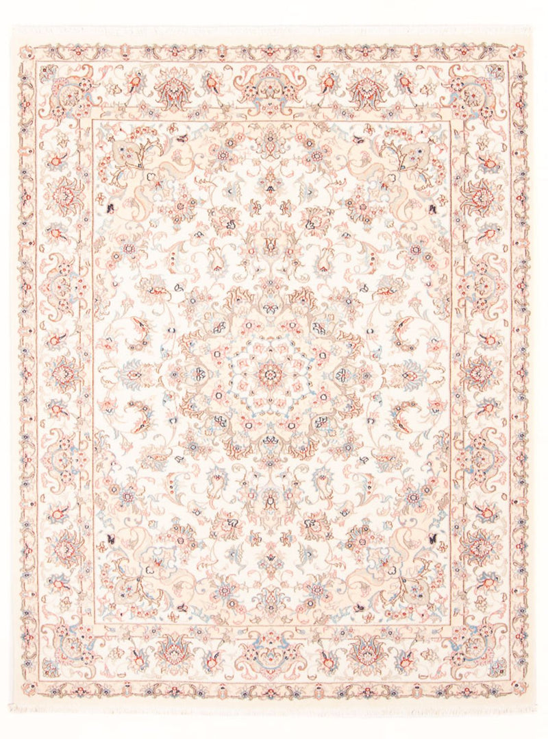 Persisk tæppe - Tabriz - Royal - 201 x 150 cm - creme
