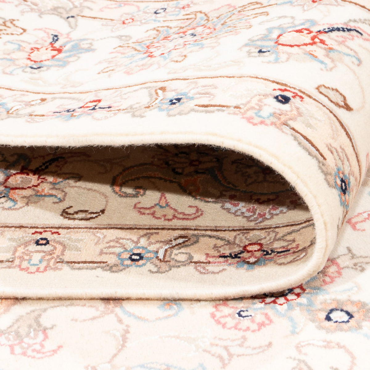 Persisk tæppe - Tabriz - Royal - 201 x 150 cm - creme