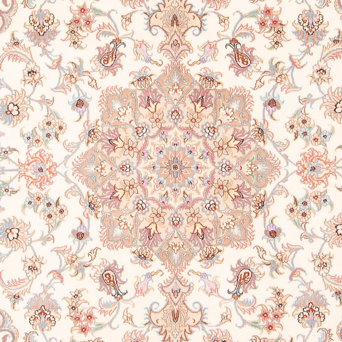 Persisk tæppe - Tabriz - Royal - 207 x 149 cm - creme