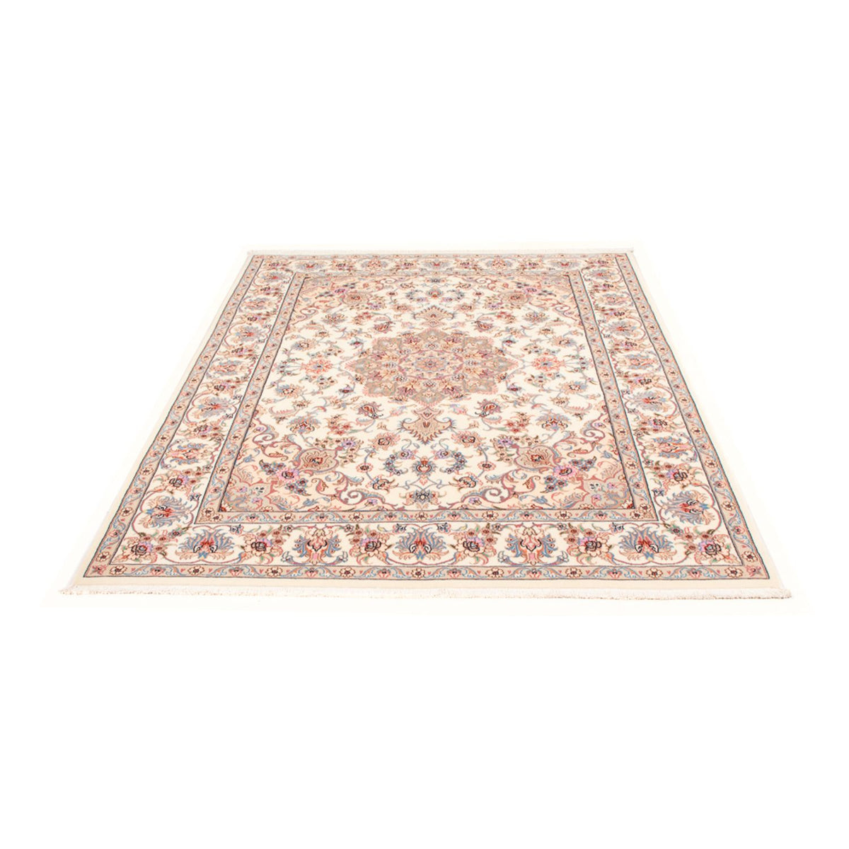 Persisk tæppe - Tabriz - Royal - 207 x 149 cm - creme