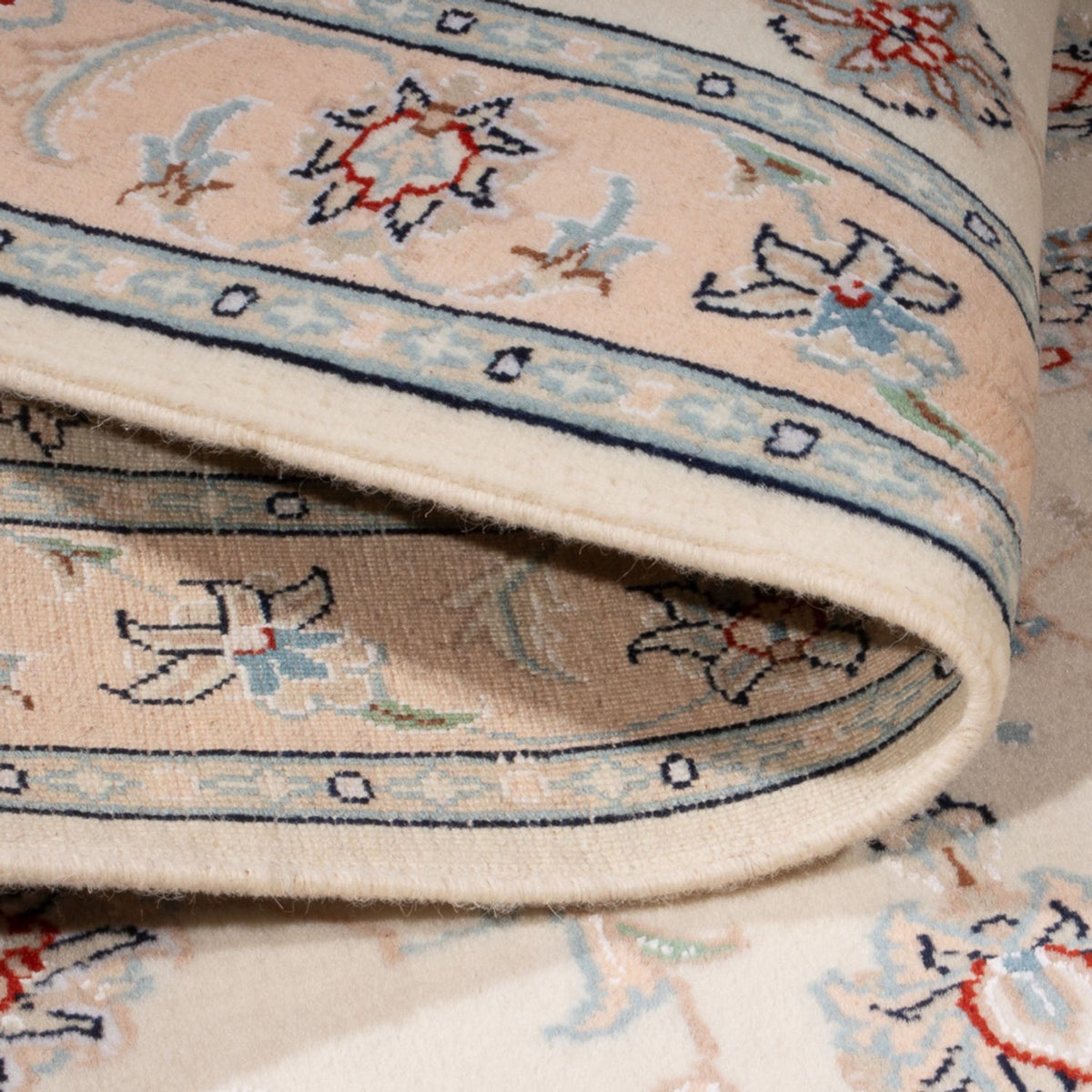 Persisk tæppe - Nain - Premium - 120 x 85 cm - creme