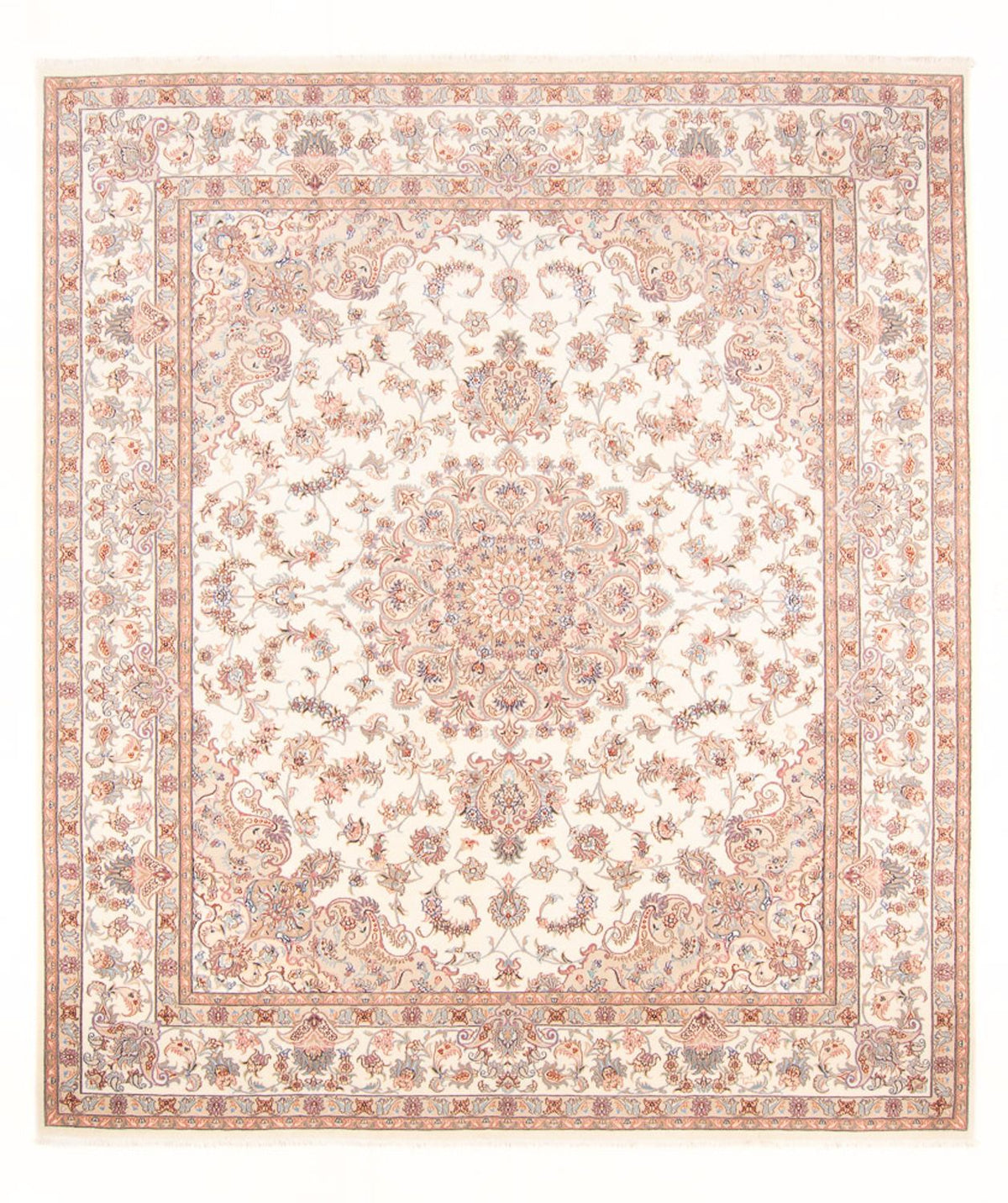 Persisk tæppe - Tabriz - Royal - 300 x 245 cm - creme