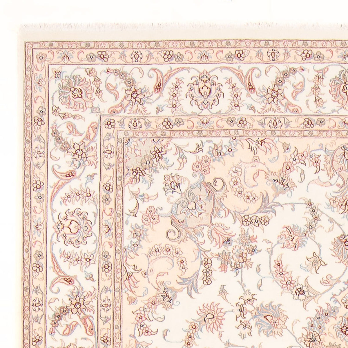 Persisk tæppe - Tabriz - Royal - 300 x 196 cm - creme
