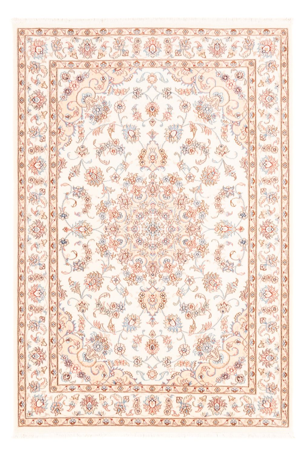 Persisk tæppe - Tabriz - 173 x 118 cm - creme