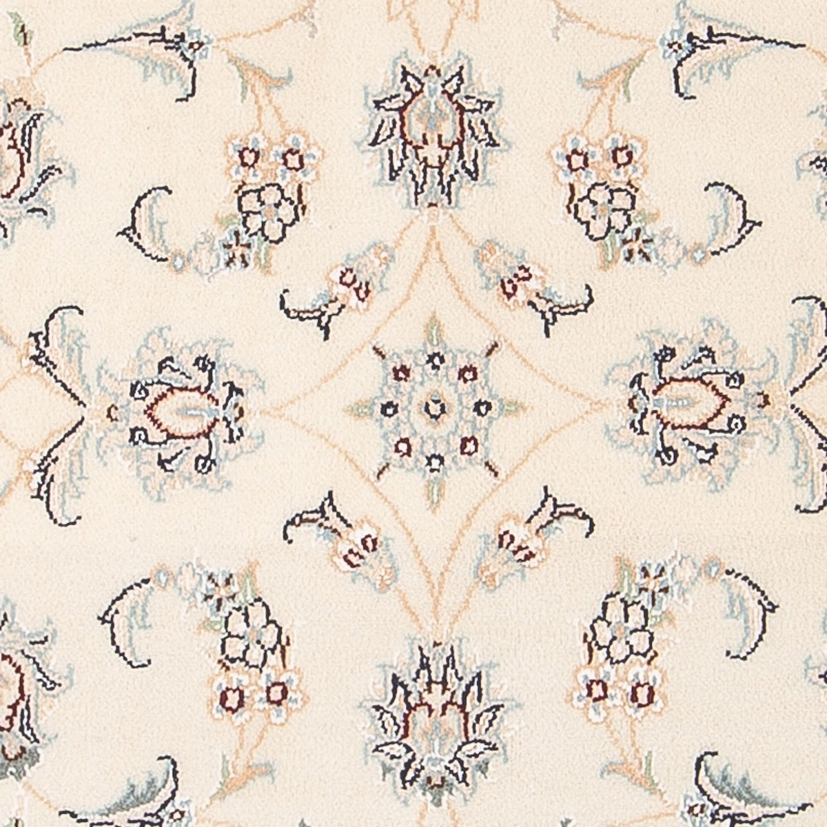 Persisk tæppe - Nain - Premium - 126 x 80 cm - creme