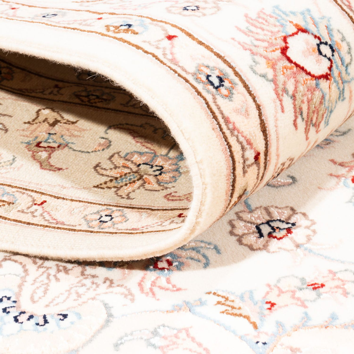 Persisk tæppe - Tabriz - 179 x 120 cm - creme