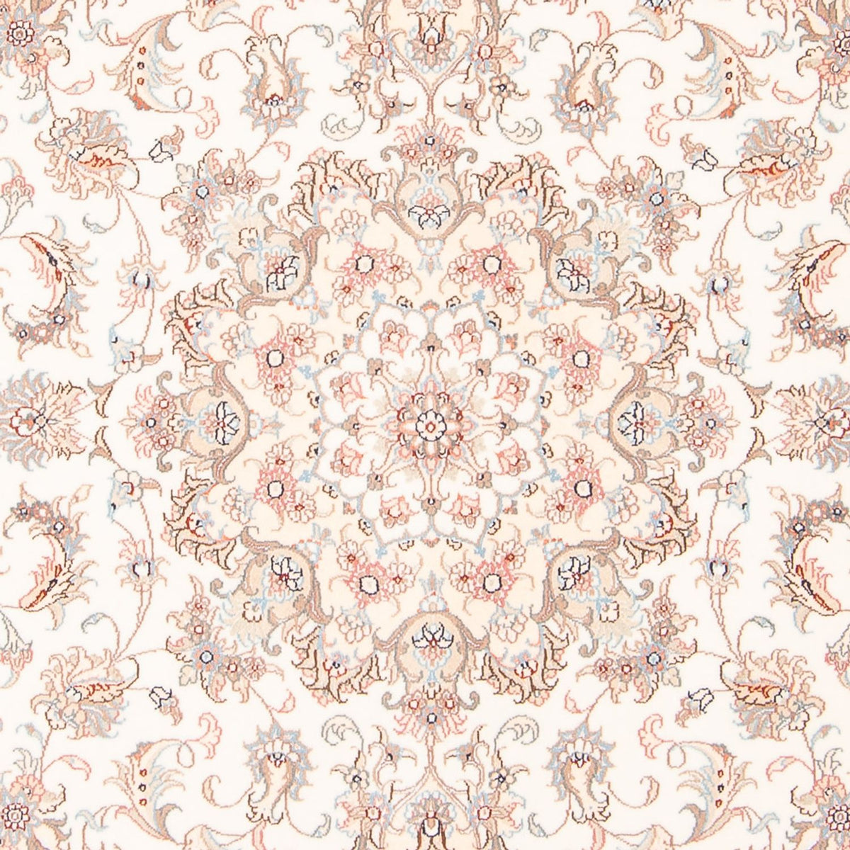 Persisk tæppe - Tabriz - Royal - 205 x 150 cm - creme