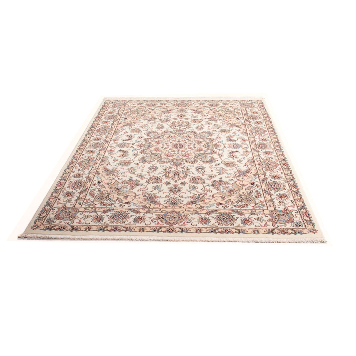 Persisk tæppe - Tabriz - Royal - 205 x 150 cm - creme